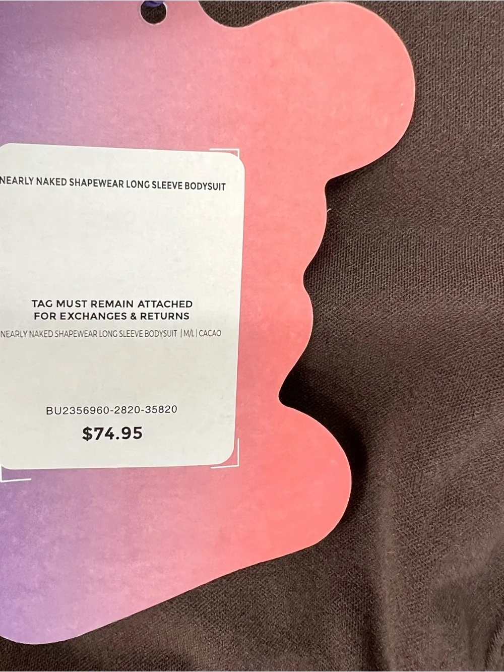Yitty NWT women’s nearly naked shapewear body suit XS/S